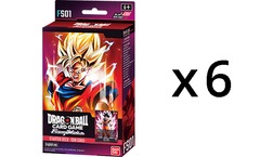 Dragon Ball Super Fusion World FS01 Son Goku Starter Deck DISPLAY (6ct)